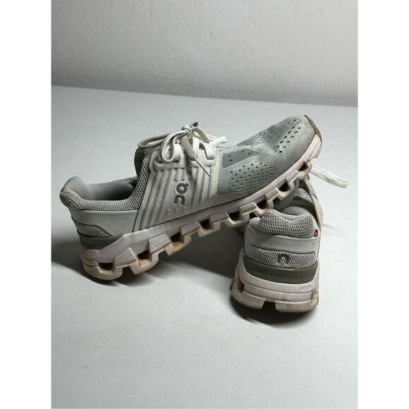 On Cloudswift Womens Running Shoes Lace Up White Gray Size 7 See Description - Picture 7 of 15